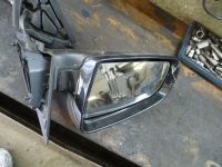 Auenspiegel elektrisch lackiert links Glas fehlt<br>AUDI A3 (8P1) 1.9 TDI